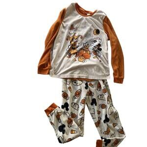 Disney Halloween Pajamas Girls M